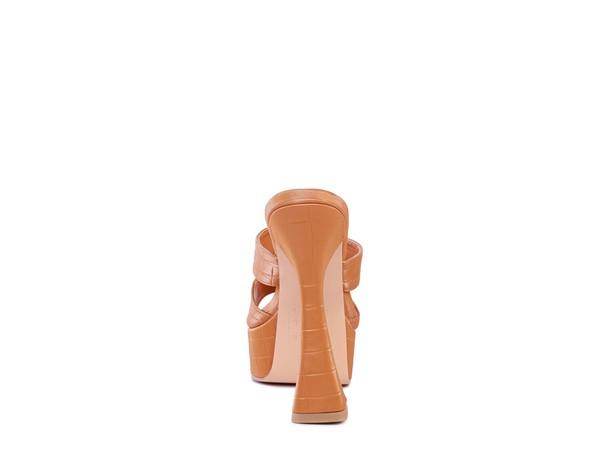 Rag Company Women's Heels in Tan, perfect stylish vacation footwear with a trendy high heel design