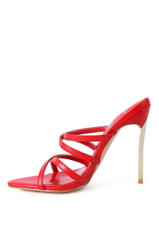 Women's neon animal print high heel sandals for stylish summer outfits