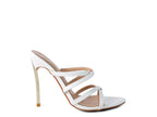 Women's neon animal print high heel sandals for stylish occasions