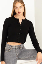 Women's Sweaters - Cardigans Long Sleeve Button Up Cardigan