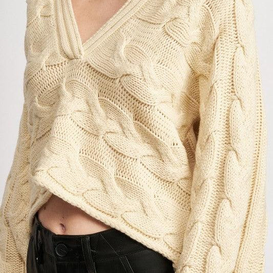 Women's Sweaters Long Sleeve Collared Sweater