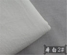Soft fabric swatch for loose fit men's vacation pants in light white color