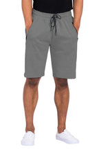 Men's gray lounge shorts men, lightweight cotton for casual comfort