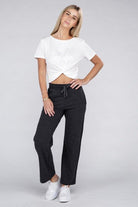 Women's Pants Lounge Wide Pants With Drawstrings
