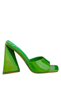 Lovebug Triangular Block Heel Sandals