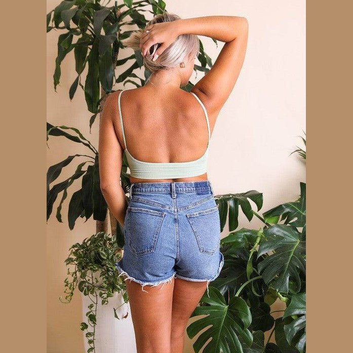 Low Back Seamless Bralette - VacationGrabs