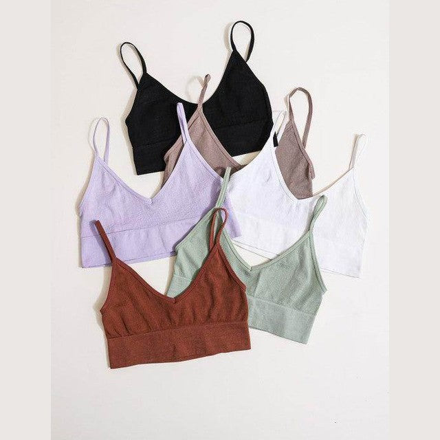 Low Back Seamless Bralette - VacationGrabs