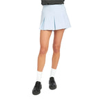 Emory Park Women's Low Rise Skort Shorts in Light Blue with Pleated Design for Stylish Summer Looks