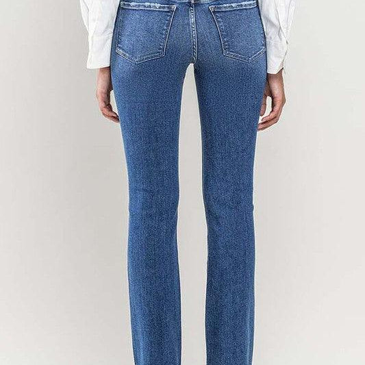 Women's Jeans Low Rise Slim Bootcut Jeans