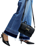 Luxton Slingback Pin Buckle Kitten Heels