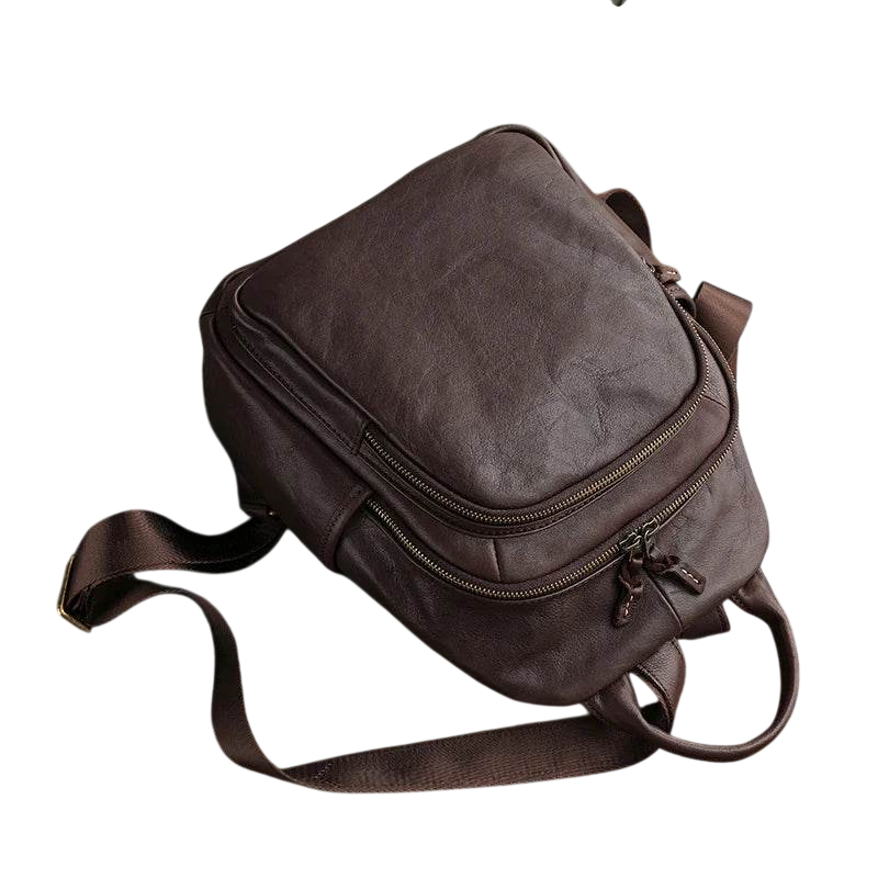 Luxury Designer Leather Backpack for Women Travel School Bag
