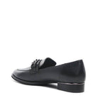 Rag Company luxury leather loafers in black with a sleek design and comfortable fit