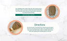 BeNat luxury raw silk bath glove for exfoliating and beautifying the skin in a natural way