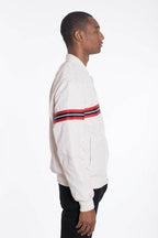Luxury Woven Taped Bomber Jackets - VacationGrabs