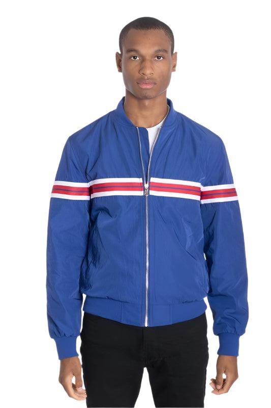 Luxury Woven Taped Bomber Jackets - VacationGrabs
