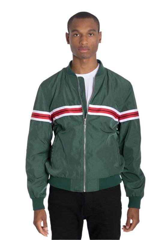 Luxury Woven Taped Bomber Jackets - VacationGrabs