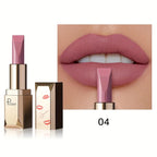 Matte lipstick MAC in soft pink for a flawless finish