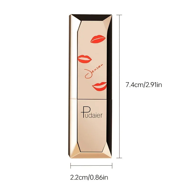 Pudaier matte lipstick MAC in vibrant red, perfect for any occasion