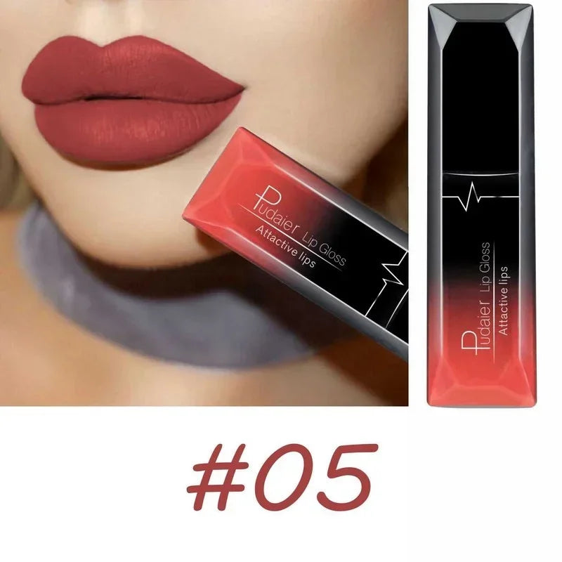 Matte lipstick MAC in deep red, perfect for glamorous looks