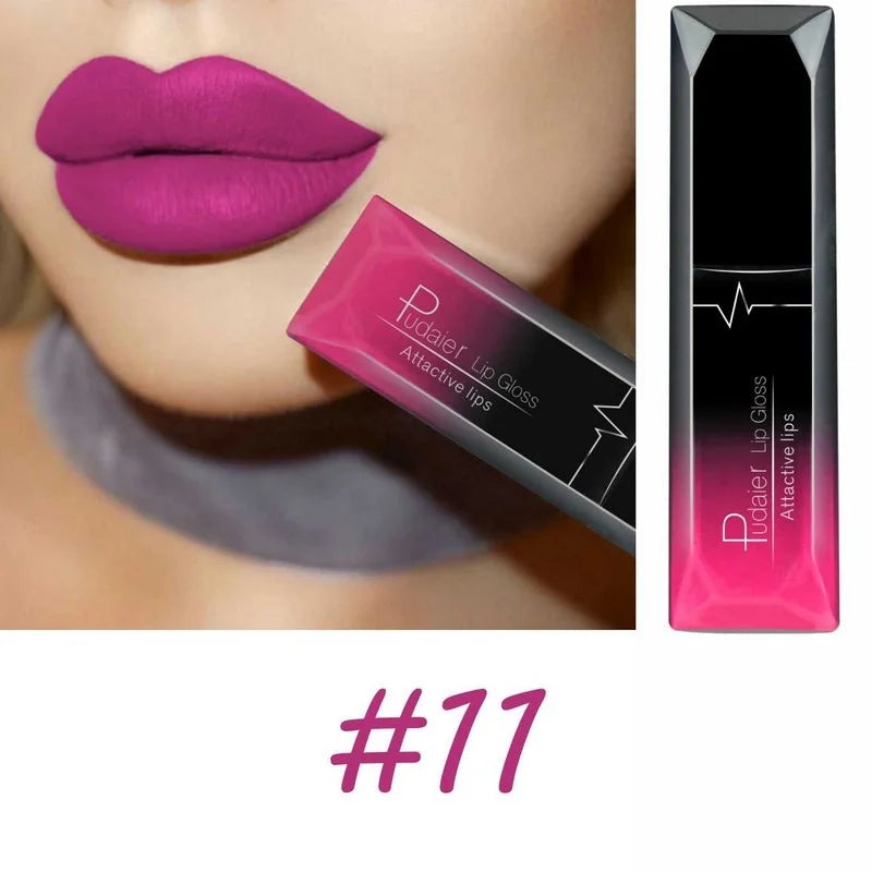 Matte lipstick MAC in vibrant pink for bold, eye-catching lips