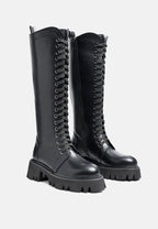 Mad Mood Chunky Lace-Up Ankle Boot