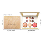 Multifunctional makeup palette for versatile travel and beauty needs