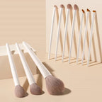 12-piece makeup brush set with foundation concealer and kabuki brushes (photo 2 of 6)