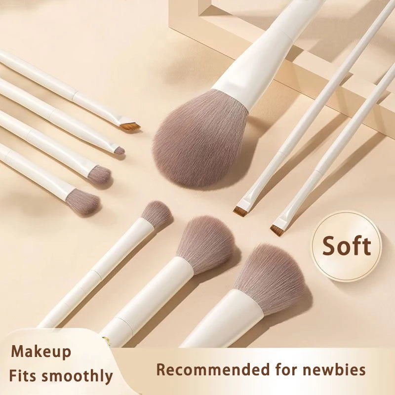 12-piece makeup brush set with foundation concealer and kabuki brushes (photo 3 of 6)