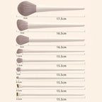 12-piece makeup brush set with foundation concealer and kabuki brushes (photo 5 of 6)