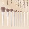 12-piece makeup brush set with foundation concealer and kabuki brushes (photo 6 of 6)