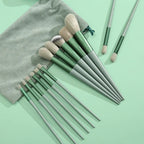 13-piece makeup brush set with soft travel toiletry case (photo 8 of 10)
