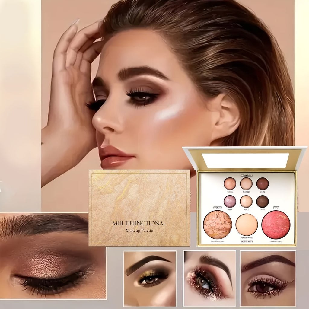 Multifunctional makeup palettes for stunning eye and cheek looks