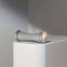 Manual foot massager roller in grey for relaxing foot therapy