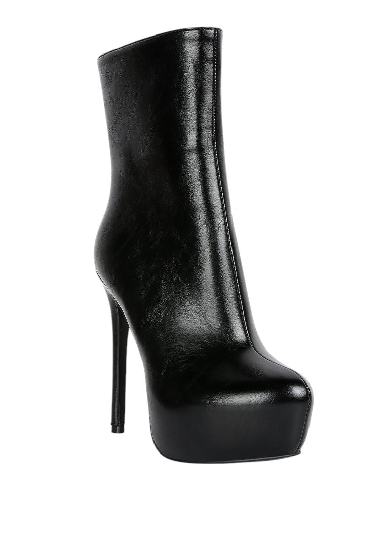 Marsha High Platform Stiletto Ankle Boots