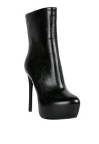 Marsha High Platform Stiletto Ankle Boots