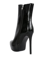 Marsha High Platform Stiletto Ankle Boots