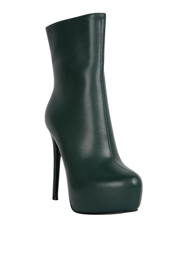 Marsha High Platform Stiletto Ankle Boots