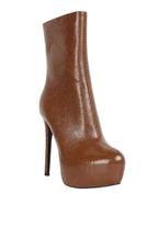 Marsha High Platform Stiletto Ankle Boots
