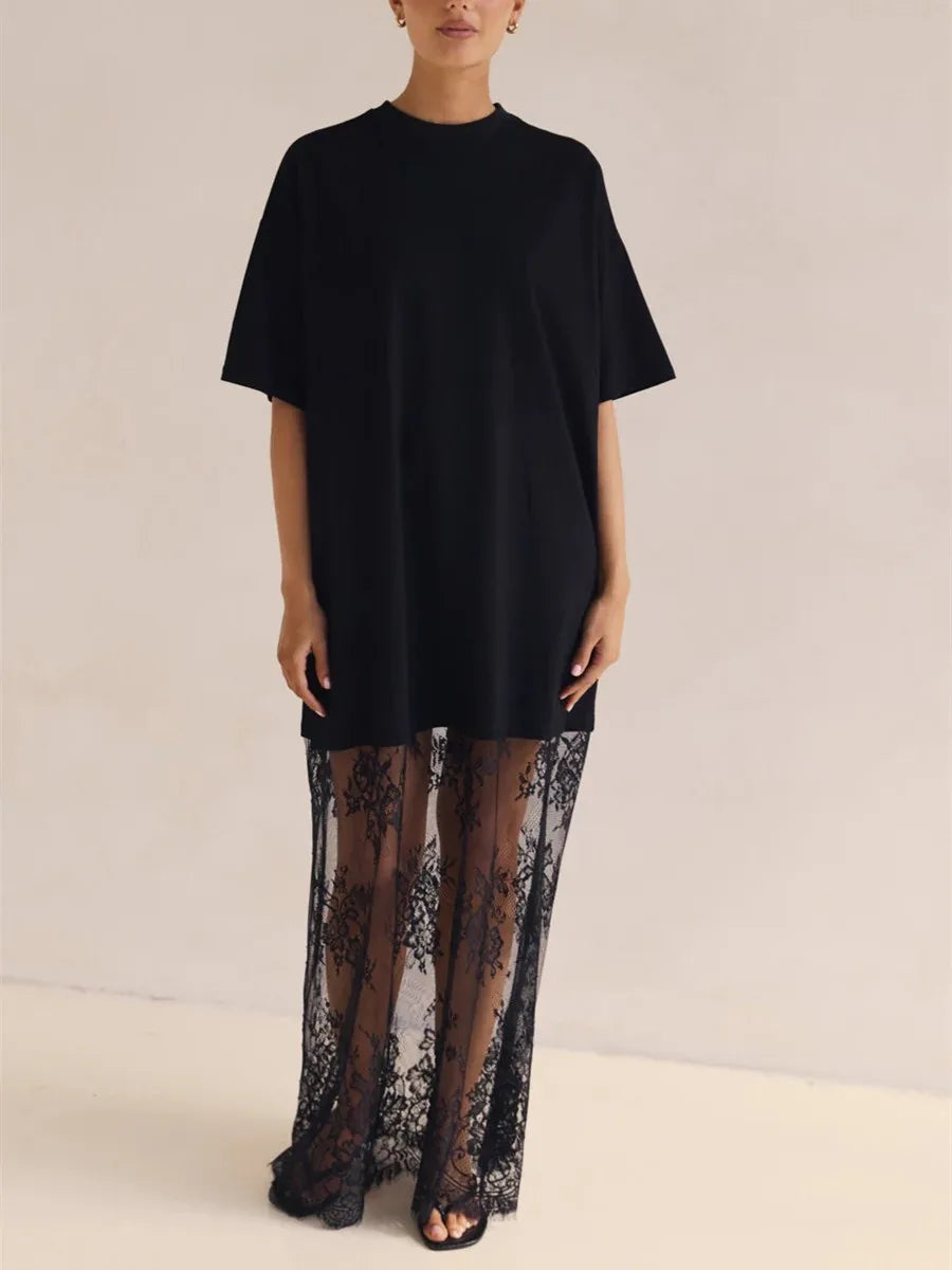 Black women's casual dress and maxi dress, perfect for summer outings