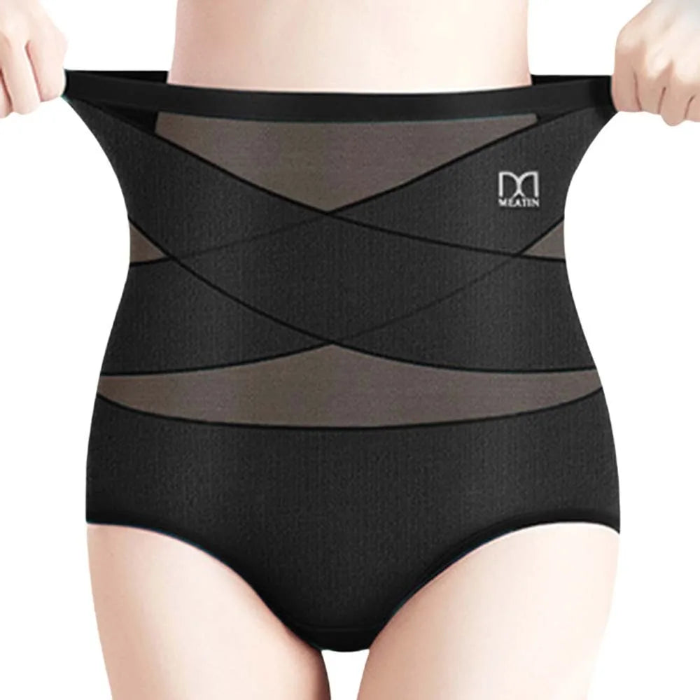 high waist panties women in black with soft stretch fabric for comfort