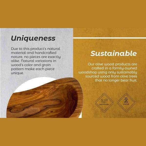 Mediterranean Olive Wood Multi-Functional Bowl - VacationGrabs