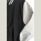 Men's Two Tone Letterman Jackets - VacationGrabs