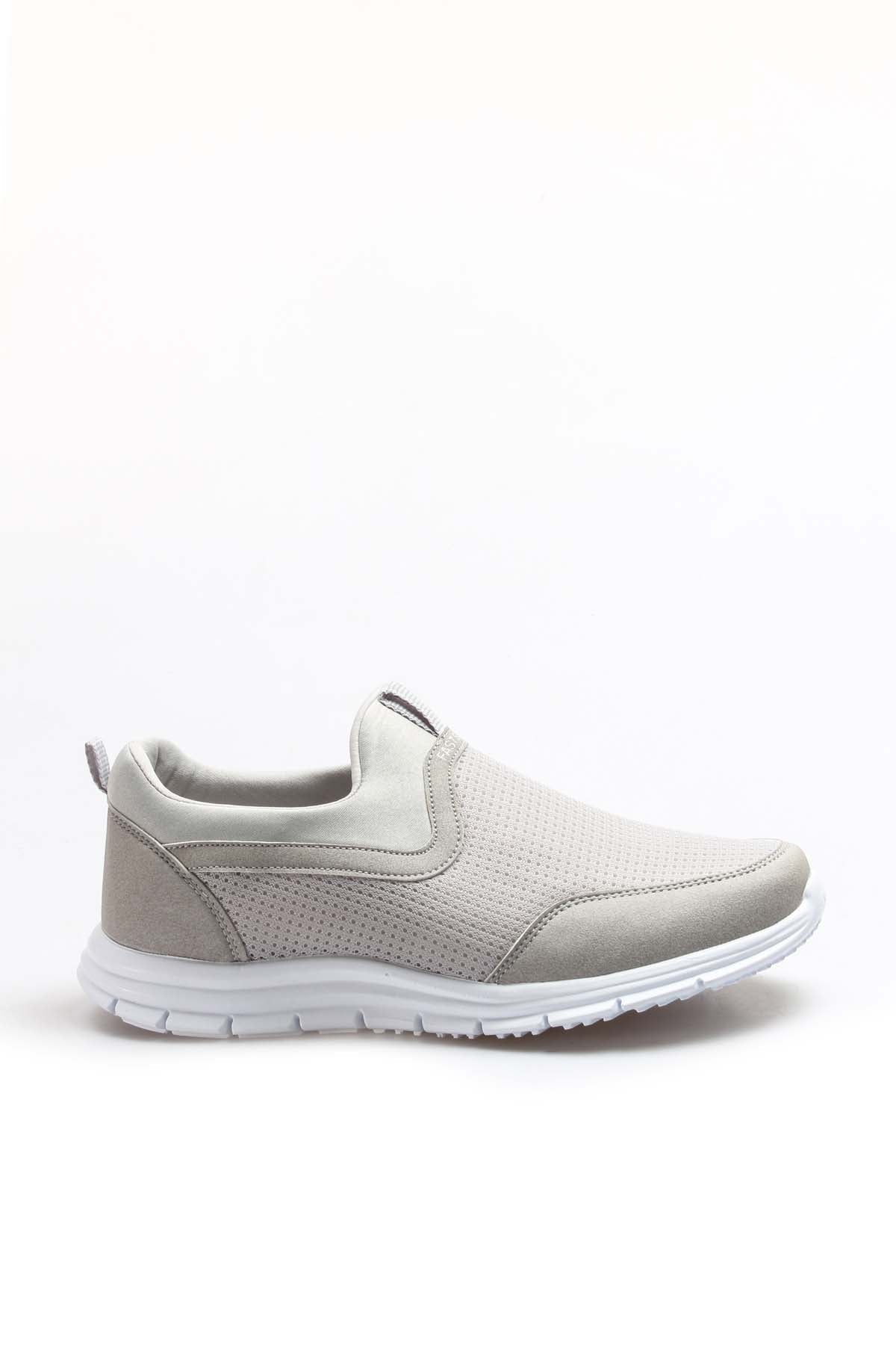 Men's Beige Slip-On Athletic Shoes – detail view