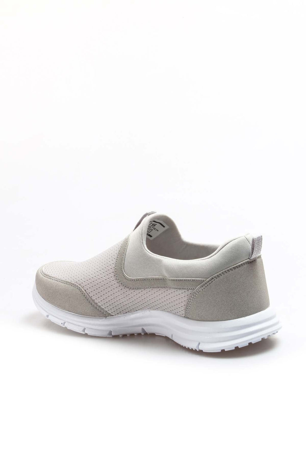 Men's Beige Slip-On Athletic Shoes – side view