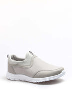 Men's Beige Slip-On Athletic Shoes – styled view