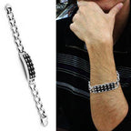 Men's Bracelets - TK573 - High polished (no plating) - VacationGrabs