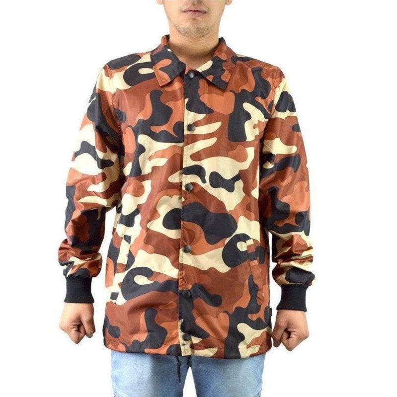 Men's Casual Lightweight Windbreaker Jacket - VacationGrabs