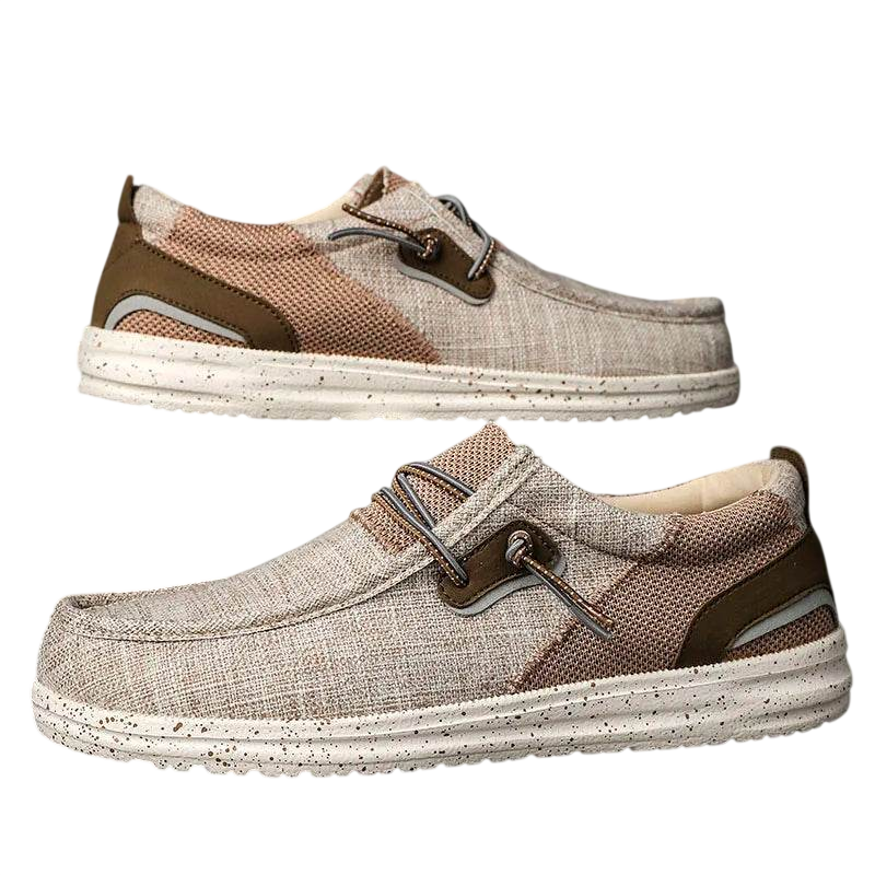 Men’s Casual Canvas Loafers Breathable and Versatile