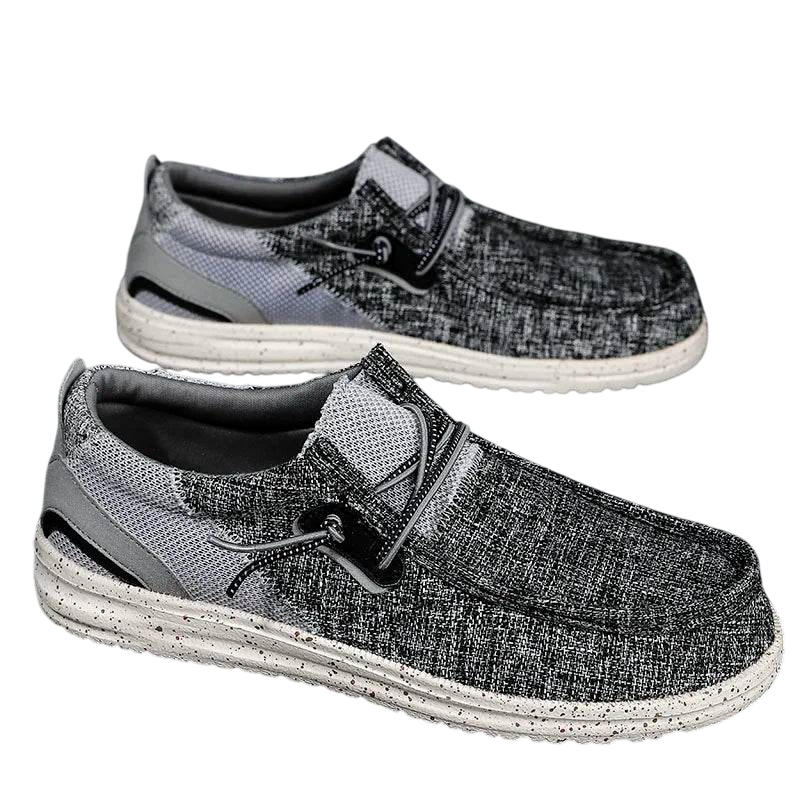 Men’s Casual Canvas Loafers Breathable and Versatile