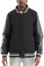 Men's Letterman Jackets 8 Color Options - VacationGrabs